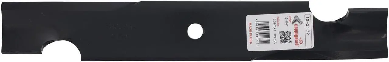 Alt view image 2 of 7 - Rotary® 11248 Mower Blades for Exmark® 1036403(S) 1036393(S) 1036398 1036403(S) Length 20-1/2" Width 2-1/2" Thickness .240" Centerhole 15/16" 60" Deck