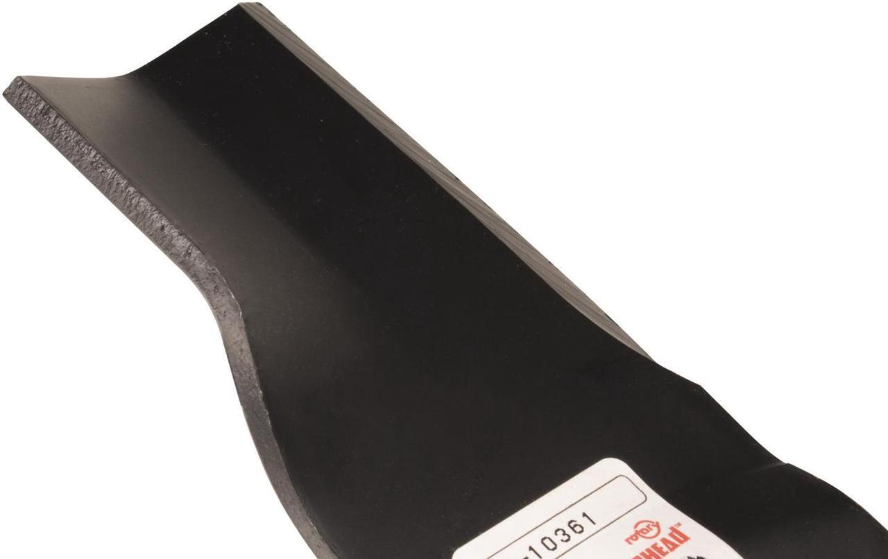 Alt view image 5 of 7 - 3 Rotary® 10361 Mower Blades for Craftsman® 942-04417 Cub Cadet® 01005336 01005336P 02005017 MTD® 742-04278A Mowmore® CC0361 Length 17 Width 3 Thickness .204 Center Hole 3/4 Fits 48in. Deck