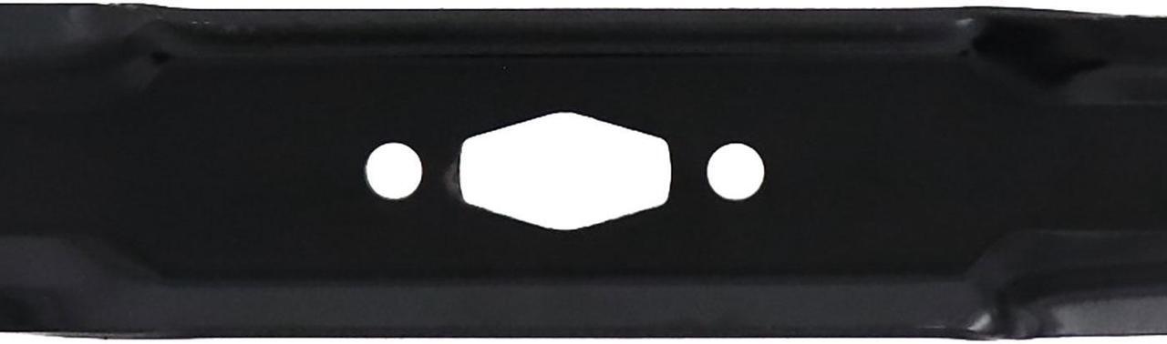 Alt view image 5 of 5 - 8 Rotary® 17223 Hi Lift Mower Blades for MTD® 742P05510 742-05510 Length 23-1/4 in. Width 2-1/4 in. Thickness .158 in. Center Hole Diamond 46 in. Deck