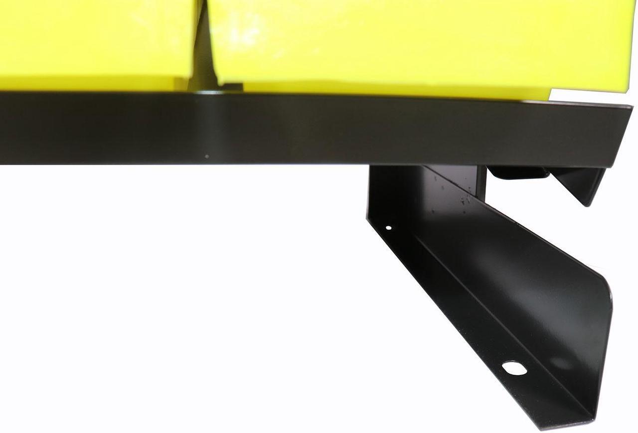 Alt view image 6 of 7 - Erie Tools® 3-Tier 24 Bin Benchtop Steel Parts Storage Rack Single Sided