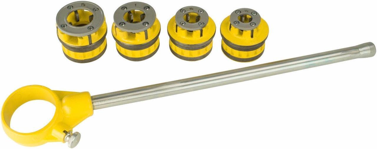 Main image of Steel Dragon Tools® 36480 12-R 1/2in. -1 1/4in. set compatible with Ridgid® 12R 700 41935 ratchet threader dies