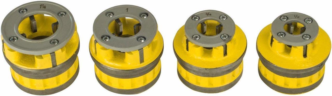 Alt view image 2 of 6 - Steel Dragon Tools® 36480 12-R 1/2in. -1 1/4in. set compatible with Ridgid® 12R 700 41935 ratchet threader dies