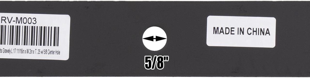 Alt view image 6 of 7 - 2 Blades for Gravely® 038883 042124 088166 08816600 42124 88166 Lesco® 050534 36" Deck