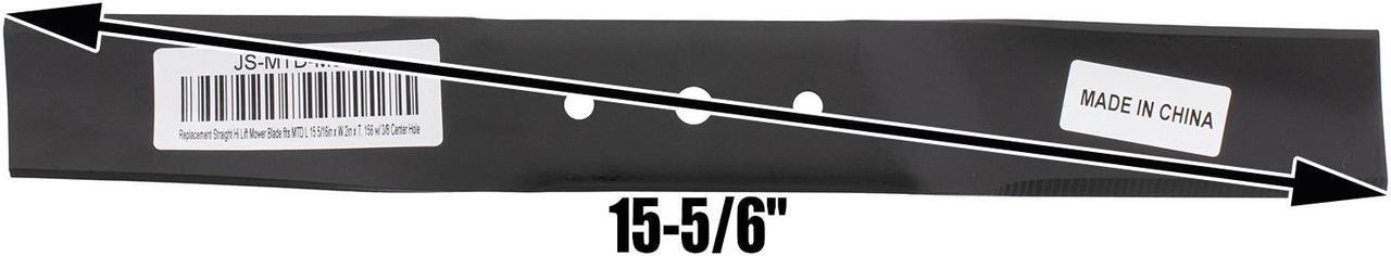 Alt view image 3 of 7 - 6 High Lift Mower Blades for MTD® Lawnflite 395 397 742-0118 942-0118 30" Deck
