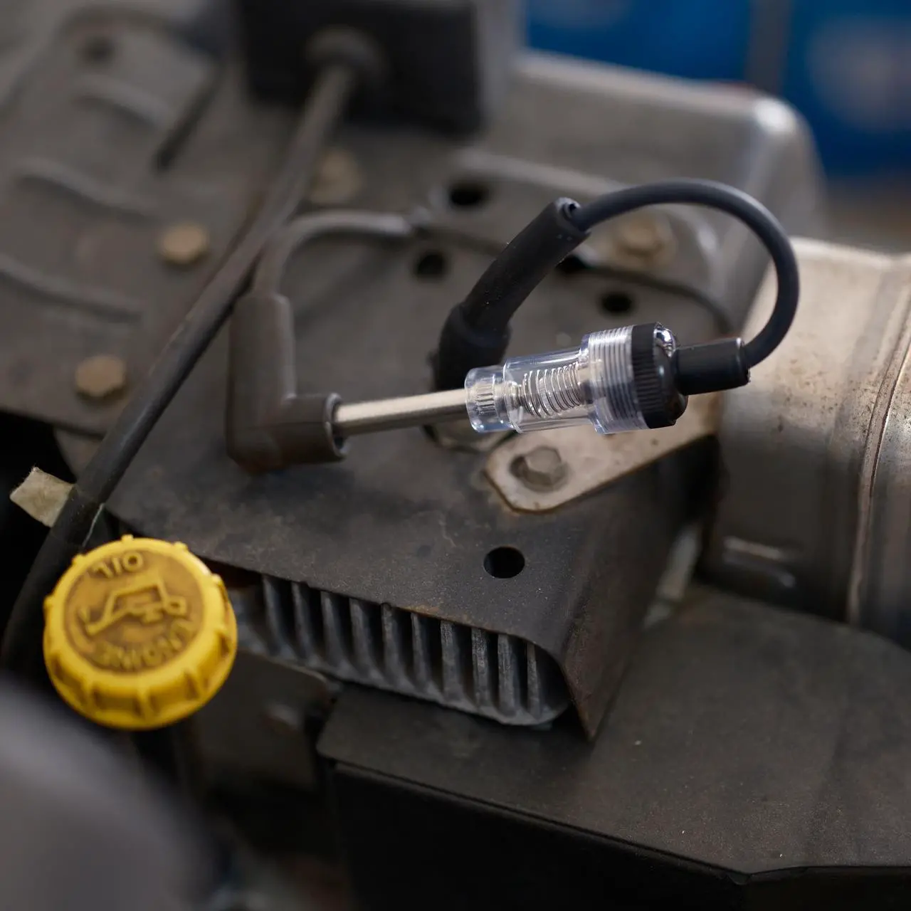 Alt view image 6 of 7 - ABN Inline Straight Boot Spark Plug Ignition Test Light for Small Engine