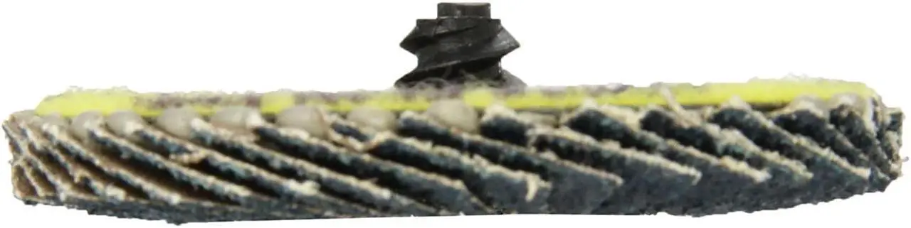 Alt view image 2 of 3 - Walter Twist Quick Change Metal Surface Finishing Abrasive Flap Disc, 2-1/2" Diameter, Grit 40 (Pack of 10)