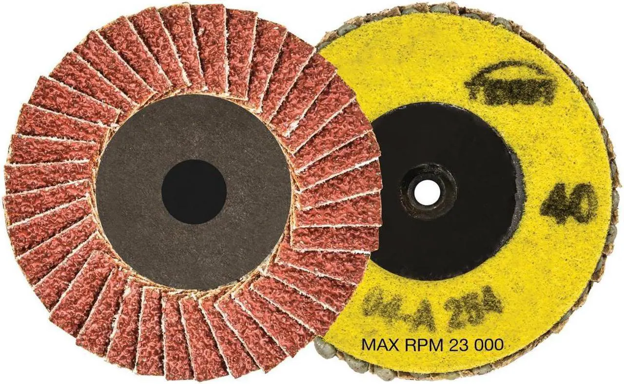 Main image of Walter Twist Quick Change Metal Surface Finishing Abrasive Flap Disc, 2-1/2" Diameter, Grit 40 (Pack of 10)