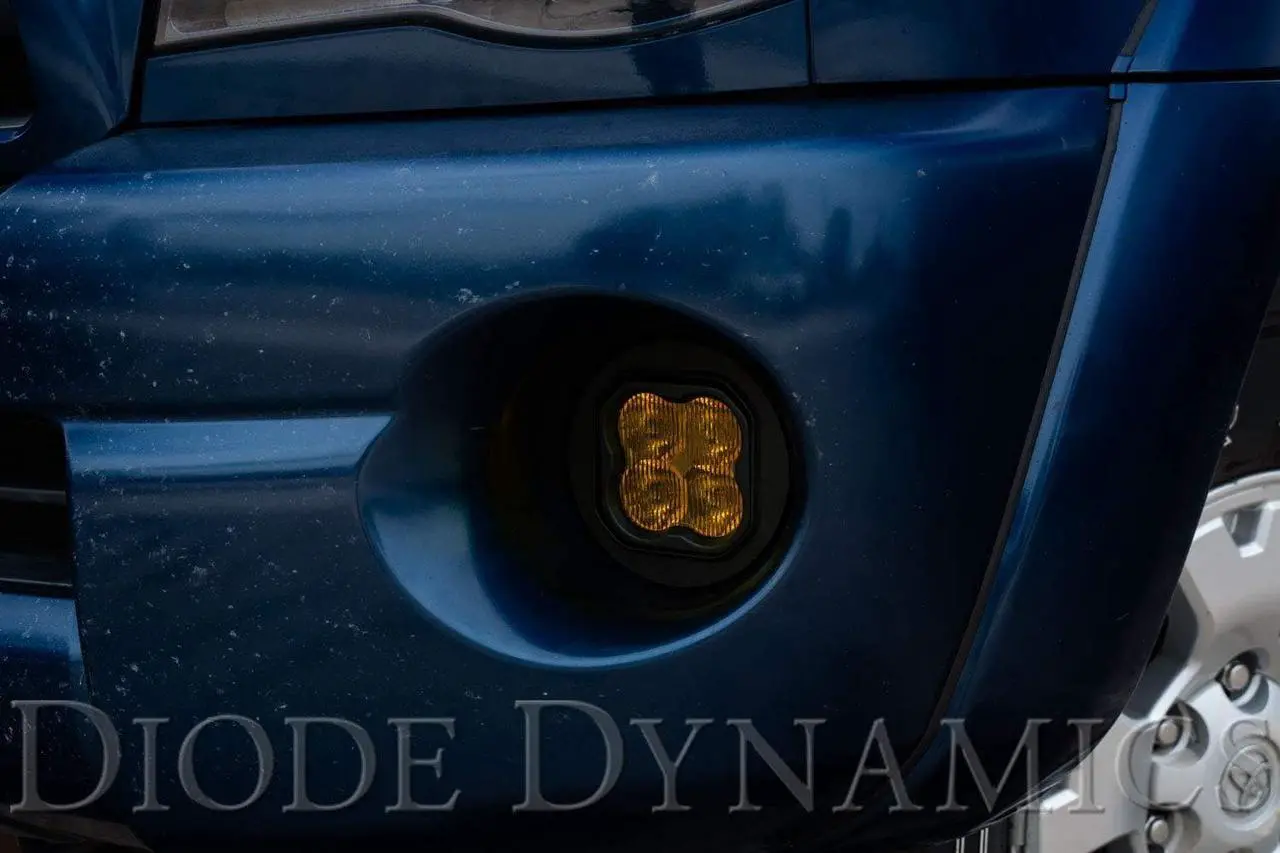 Alt view image 2 of 8 - Diode Dynamics SS3 LED Fog Light Kit, Toyota Tacoma, Yellow SAE/DOT Fog Sport