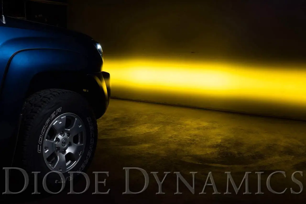 Alt view image 6 of 8 - Diode Dynamics SS3 LED Fog Light Kit, Toyota Tacoma, Yellow SAE/DOT Fog Sport