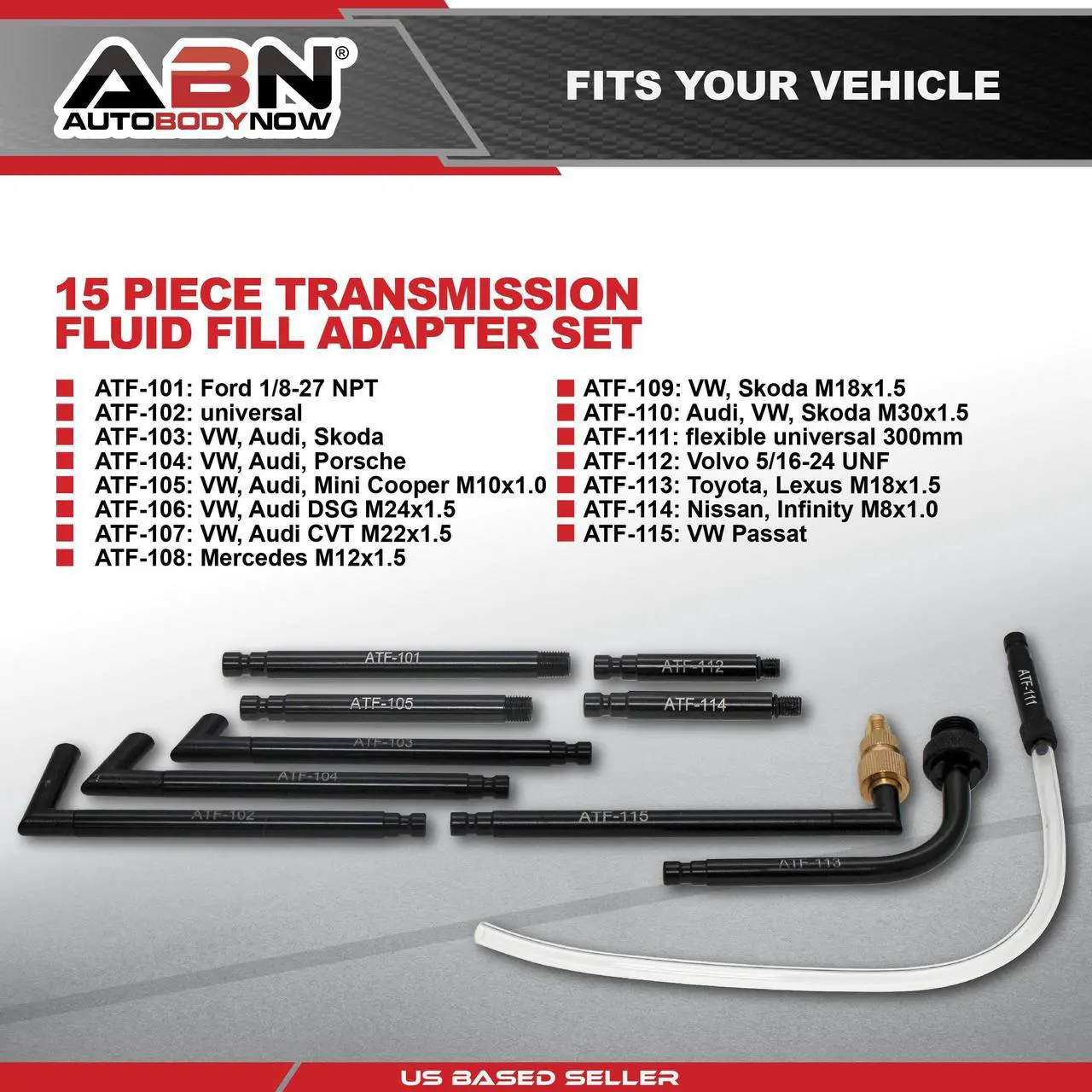 Alt view image 4 of 7 - ABN Transmission Fluid Pump Automotive Fluid Transfer Pump 7.5L with 15 Adapters