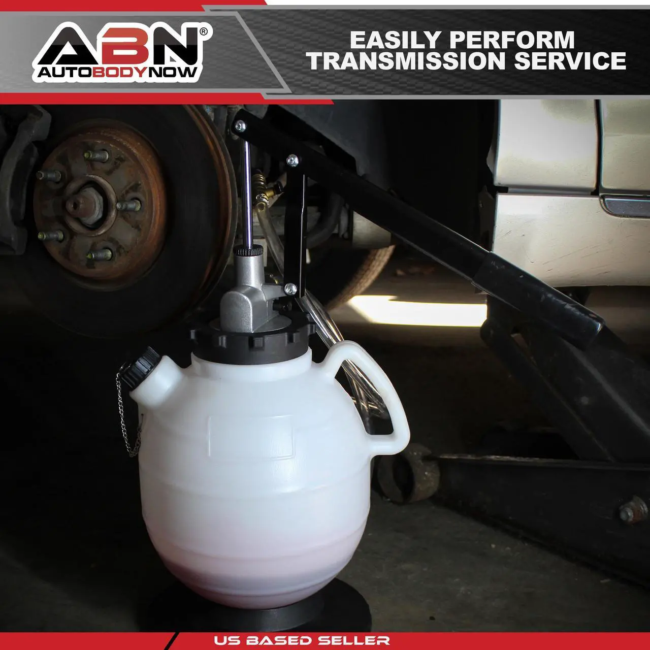 Alt view image 2 of 7 - ABN Transmission Fluid Pump Automotive Fluid Transfer Pump 7.5L with 15 Adapters