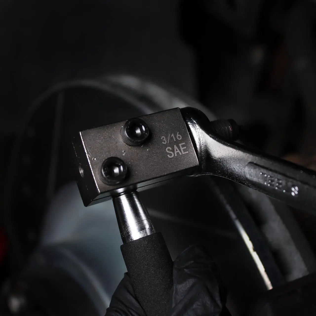 Alt view image 6 of 7 - ABN Handheld Double Flaring Tool 3/16in Brake Line Flaring Tool Kit with Handle