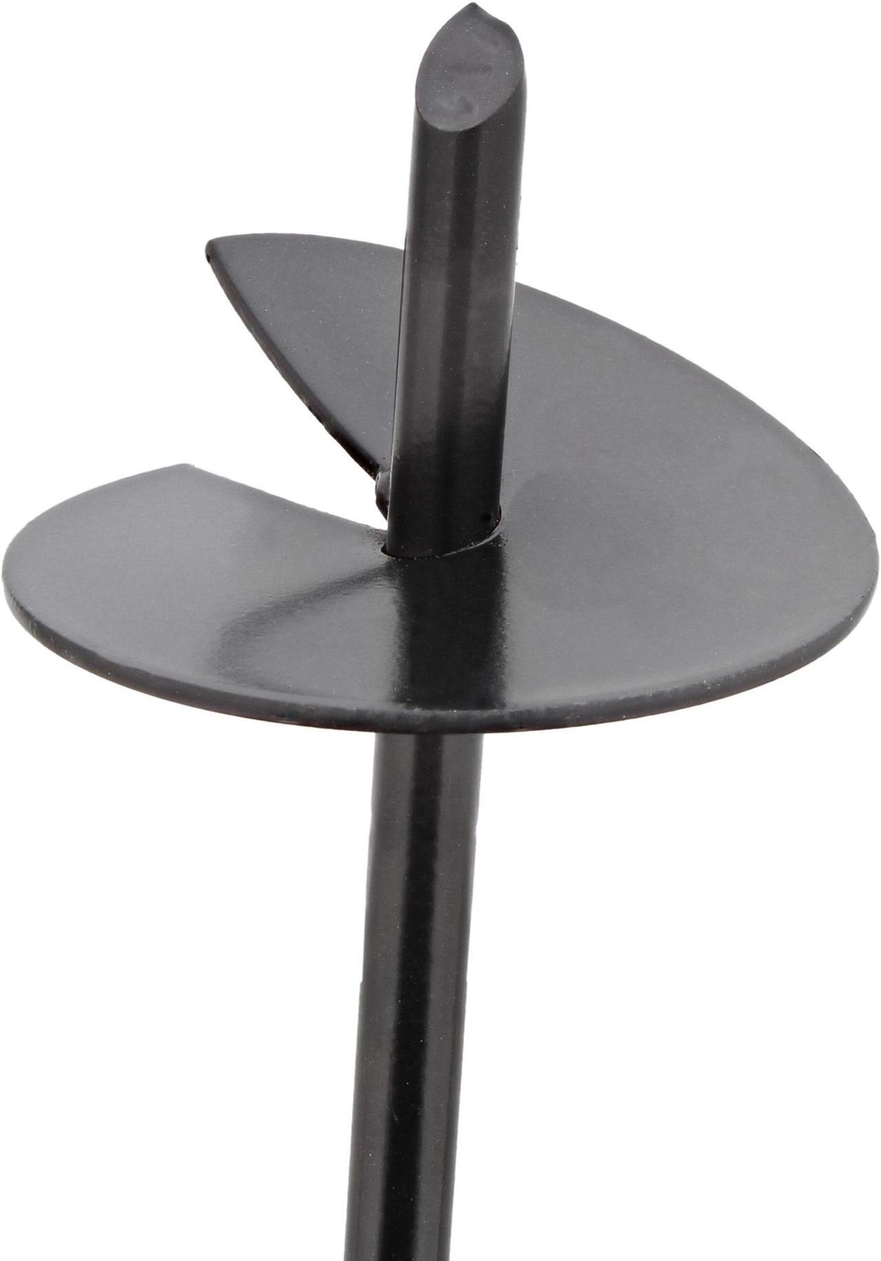 Alt view image 6 of 7 - BISupply Ground Anchors, 15in - 4pk Black Shed Anchor Kit Ground Stakes