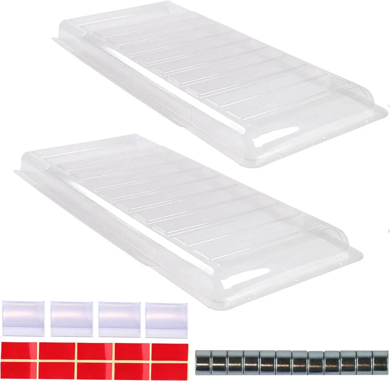 Main image of 7Penn Air Vent Directional Cover - 2pk 19 to 35in Extending Floor Vent Deflector