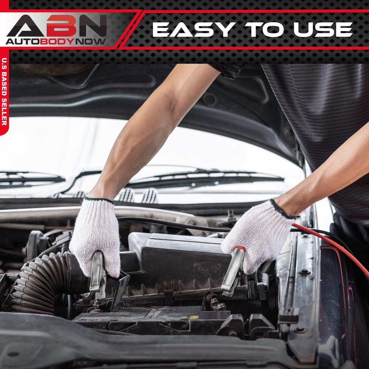 Alt view image 3 of 6 - ABN Jumper Cables 25’ Feet Long 2-Gauge 600 AMP Motorcycle / Car Booster Cables