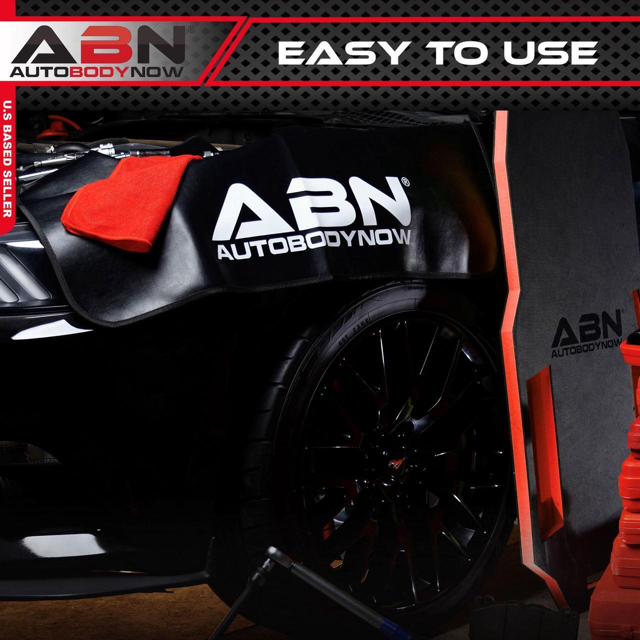Alt view image 4 of 7 - ABN Magnetic Fender Cover for Mechanics - 34.3 x 25.6in Car Hood Cover Protector