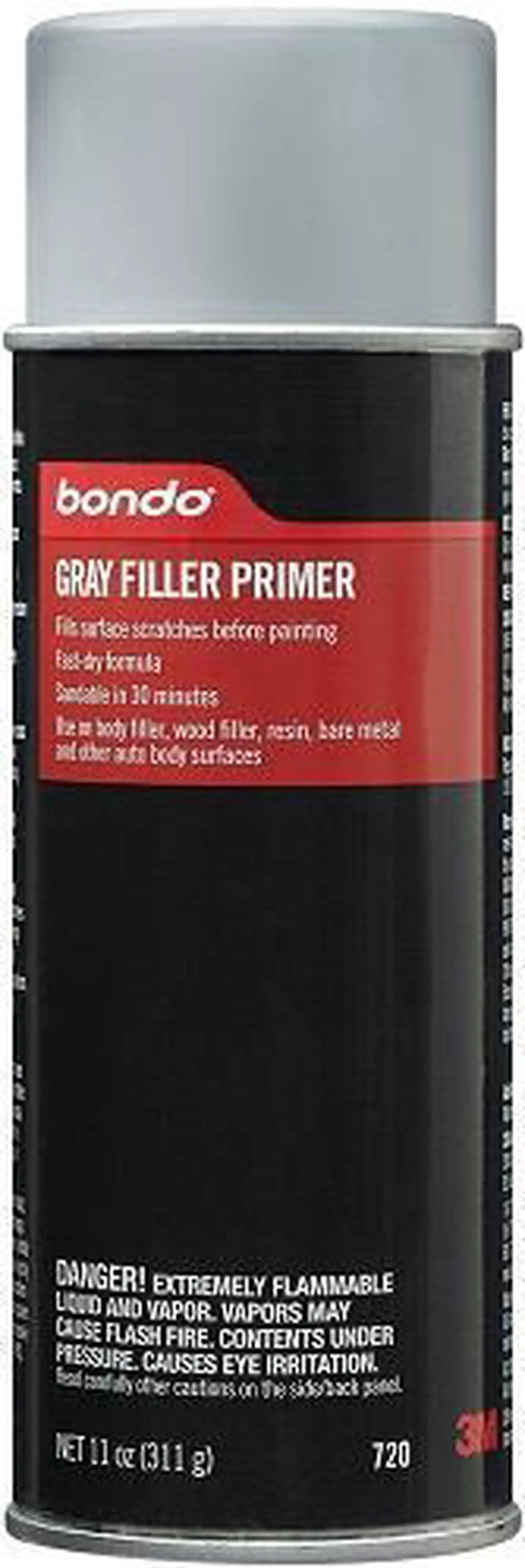 Main image of 3M Bondo 720 Easy Finish Gray Aerosol Primer - 11 oz.