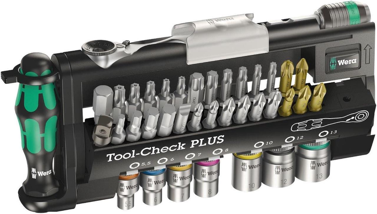 Alt view image 3 of 3 - Wera 056490 Tool-Check Plus Bit Ratchet Set with Sockets - Metric