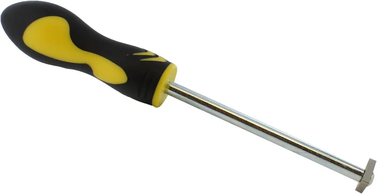 Alt view image 4 of 7 - ABN Carbide Tip Grout Removal Hand Tool, Soft Grip & Reversible Triangle Blade