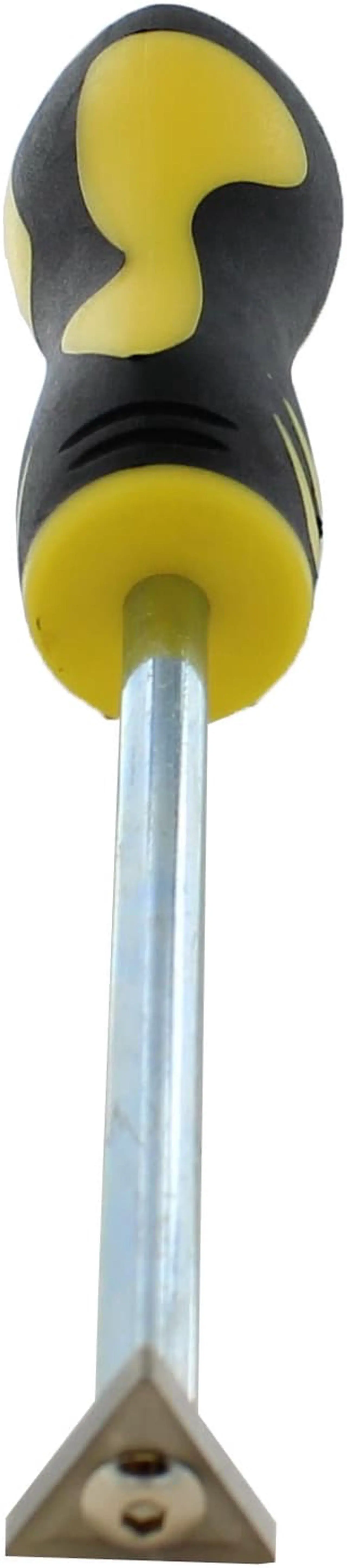 Alt view image 2 of 7 - ABN Carbide Tip Grout Removal Hand Tool, Soft Grip & Reversible Triangle Blade
