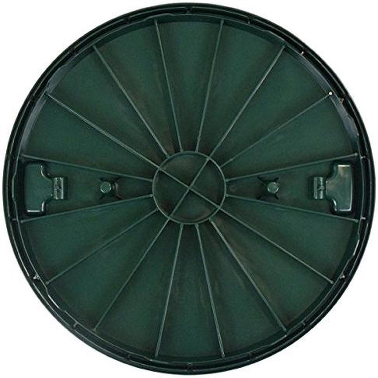 Main image of Polylok 3008-RC Septic Tank Riser Cover, 24-Inch, Green