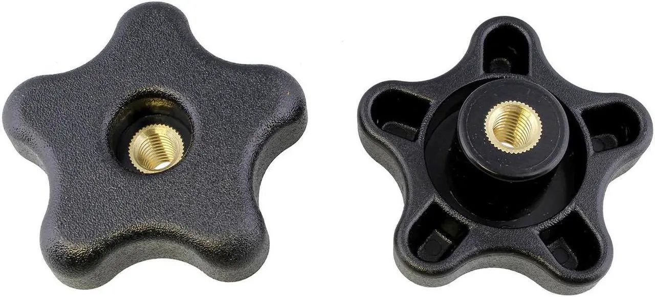 Alt view image 3 of 8 - DCT | Star Knobs 5/16”-18 Clamping Knob Threaded Knobs – T Knob Jig Knobs 5-Pack