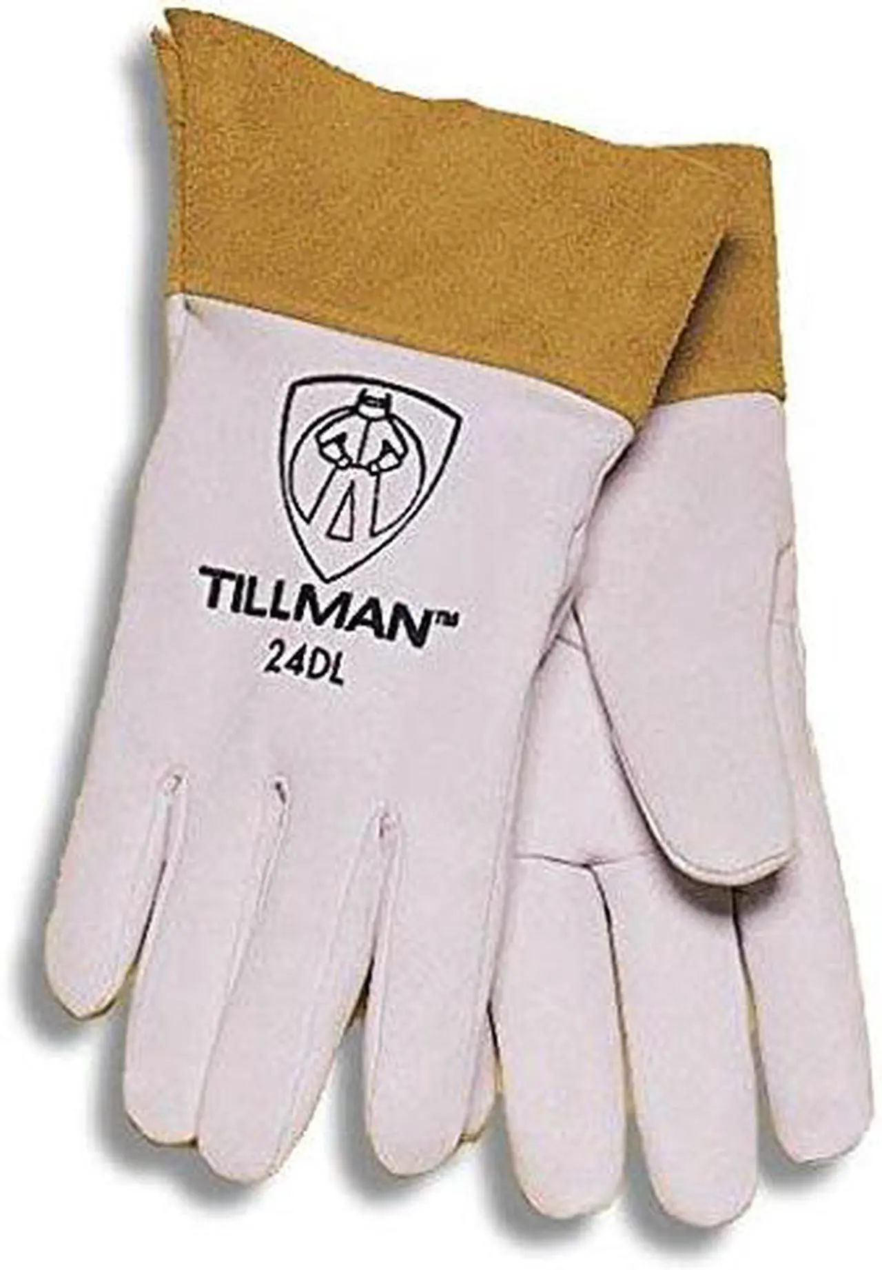 Main image of Tillman 24C Top Grain Kidskin 4" Cuff TIG Welding Gloves, Small