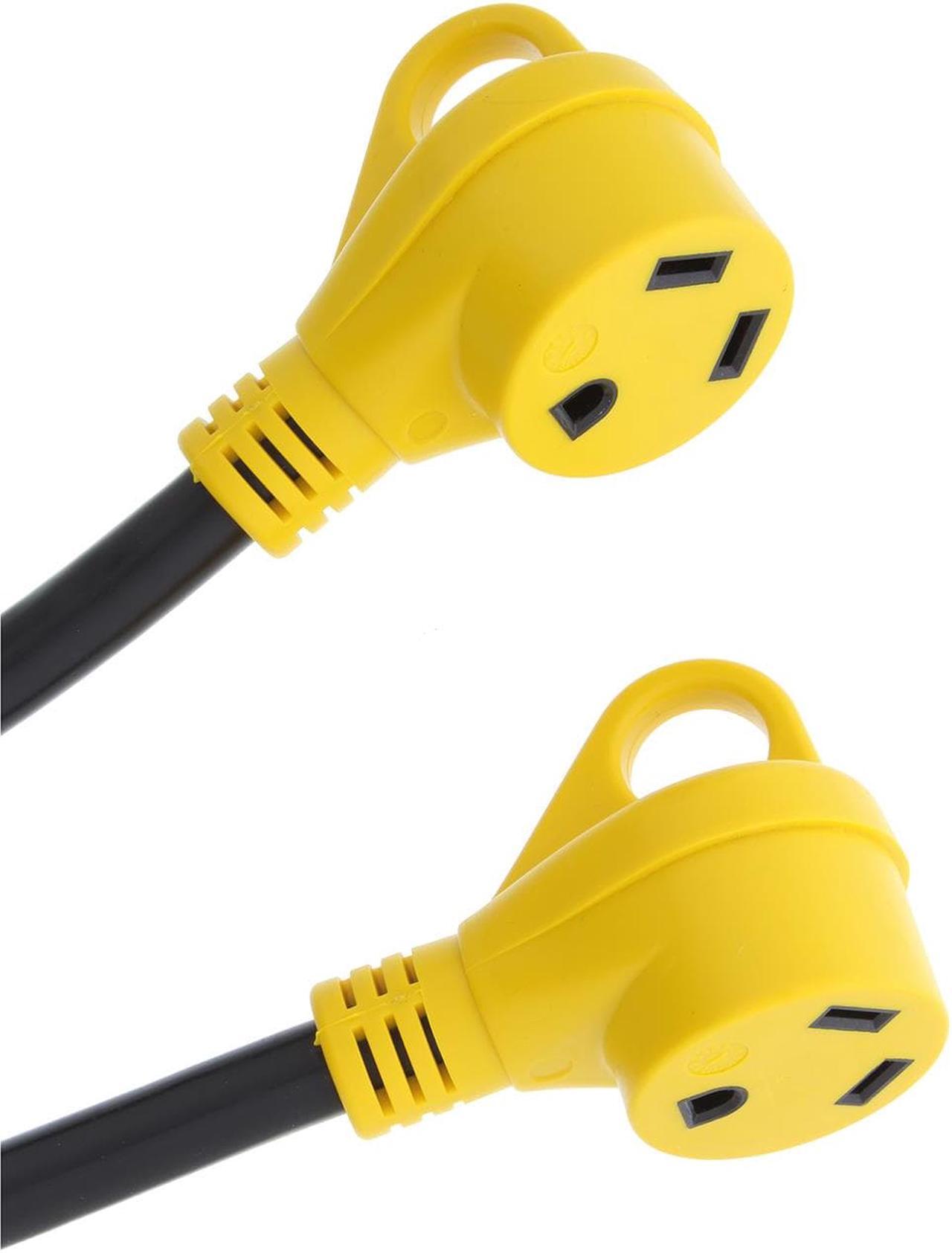 Alt view image 3 of 5 - ABN Plug Y Adapter (1) 30A Male to (2) 30A Female RV Generator Power Converter