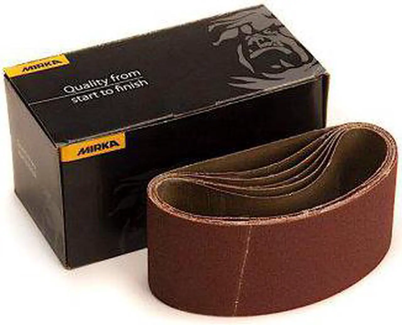 Main image of Mirka 57-2.5-14-150 Hiolit-X 2.5 in.x 14 in.Portable Belt 180G, Pack of 5