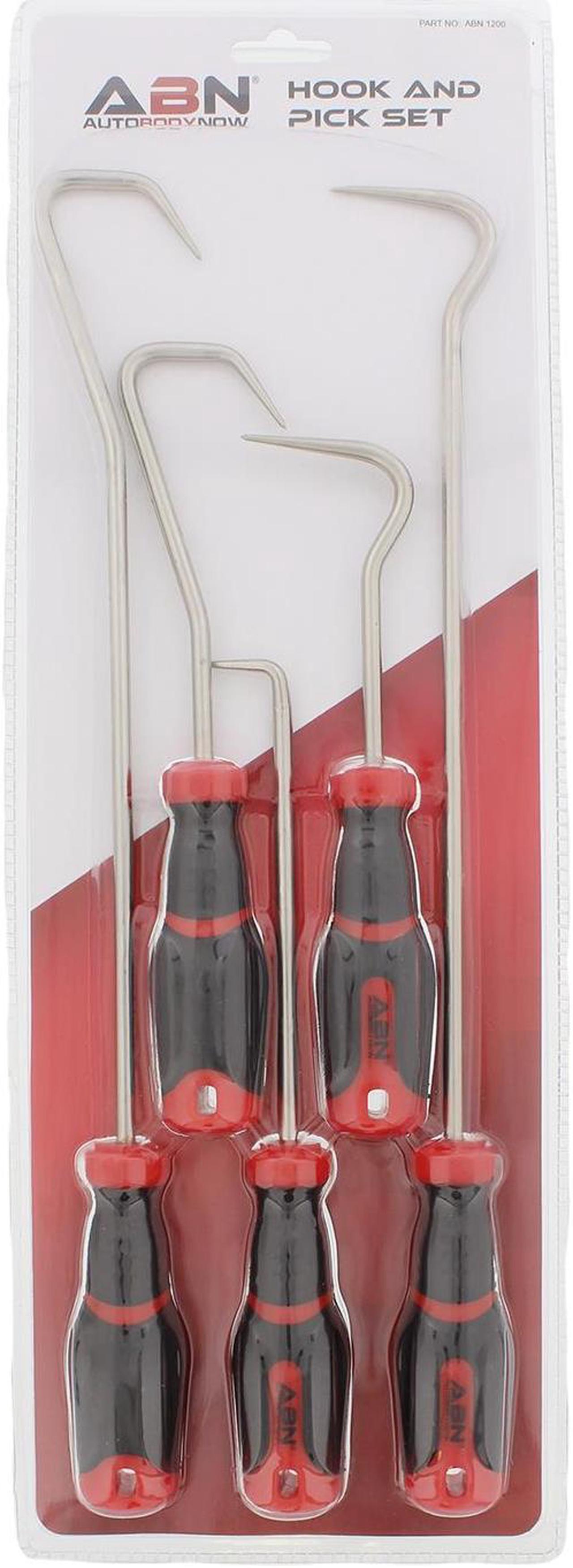 Alt view image 12 of 12 - ABN Hook and Pick 5-Piece Set for Automotive Radiator / Coolant Hose Removal