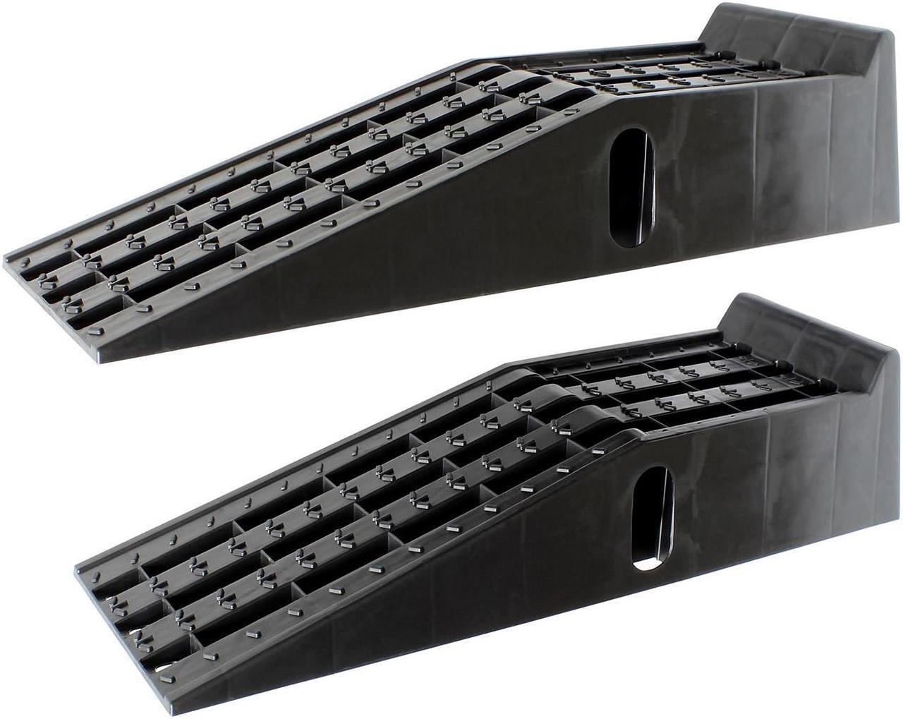 Alt view image 5 of 6 - BISupply | Vehicle Service Ramp Set – 6.3” Inch Lift 2 Ton Truck Ramps, 2 Pack