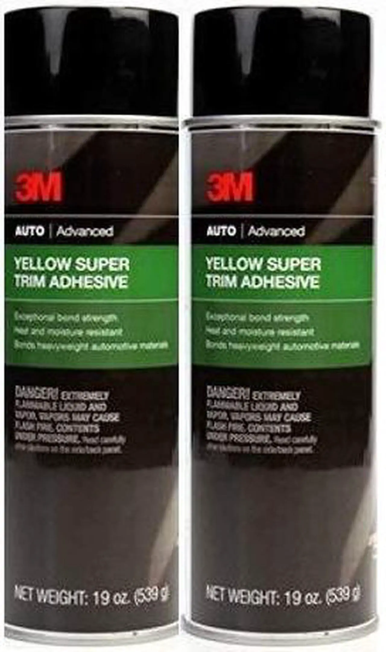 Main image of 3M 08090 Super Yellow Trim Adhesive, 19oz 2 Pack (2)
