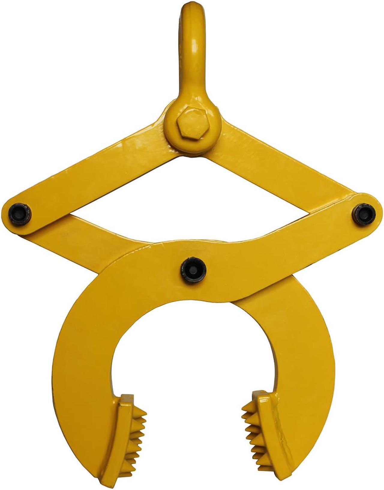 Alt view image 2 of 7 - BISupply | Pallet Puller Clamp in Yellow  6000 lb pound Capacity  Pallet Grabber