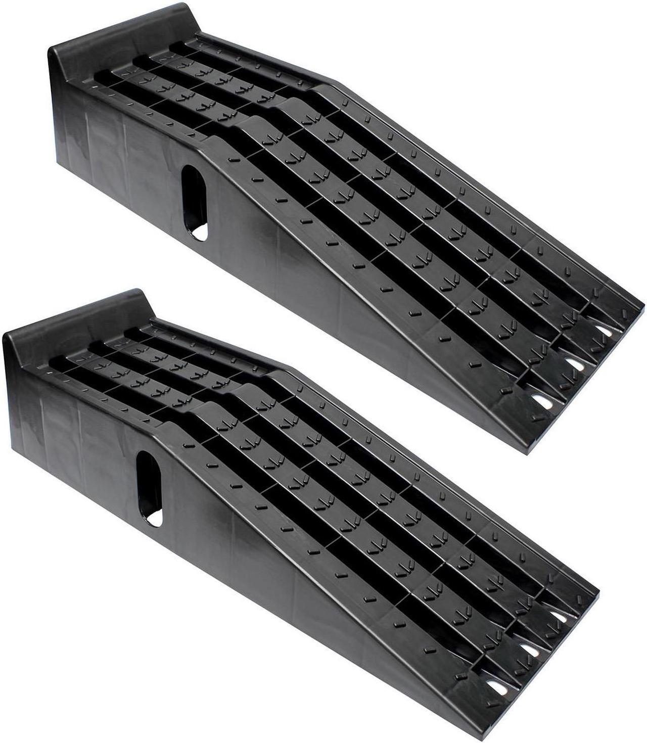 Main image of BISupply | Vehicle Service Ramp Set – 6.3” Inch Lift 2 Ton Truck Ramps, 2 Pack