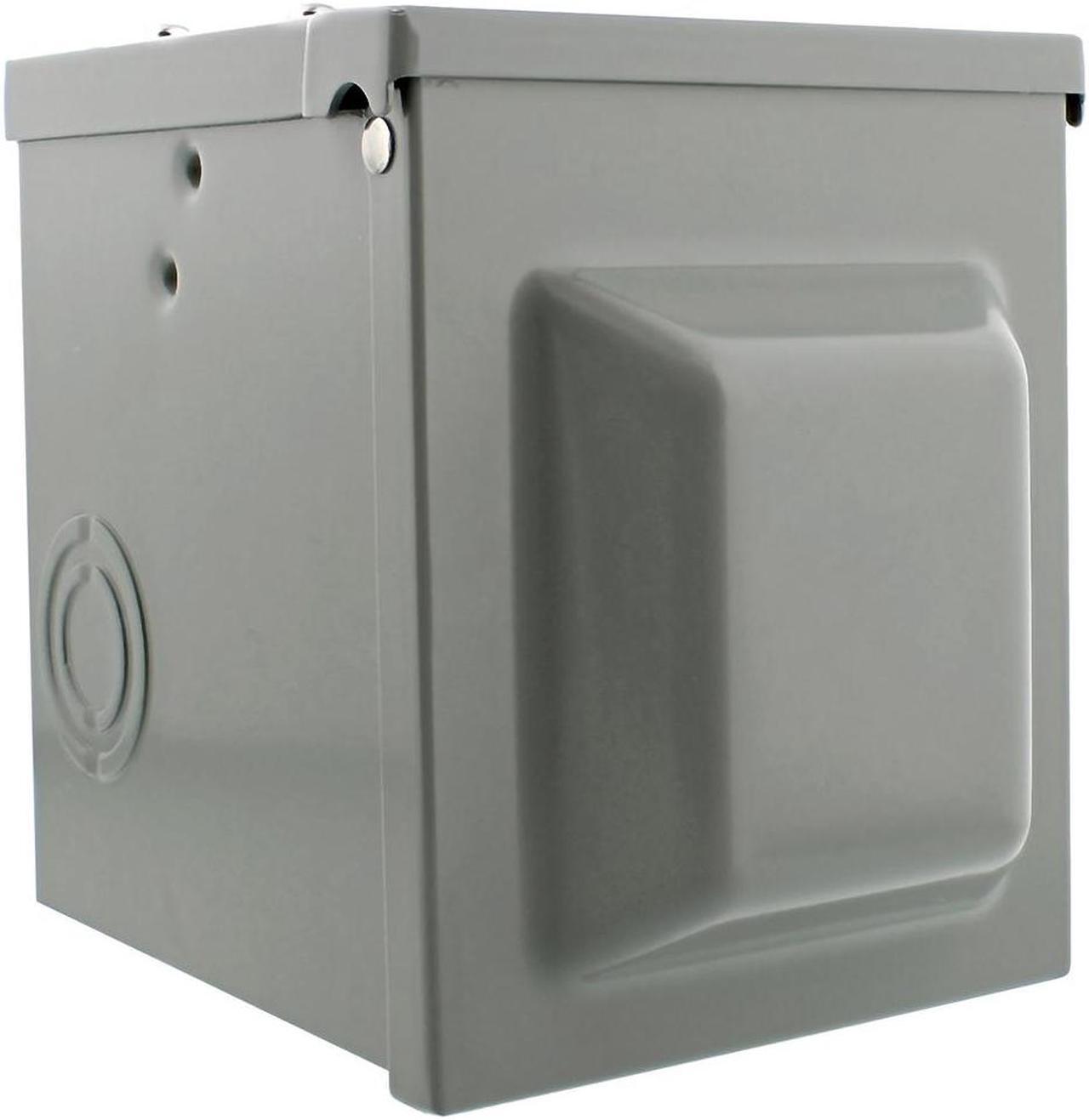 Alt view image 2 of 7 - Dumble RV Breaker Box - RV Electrical Outlet RV Plug Box RV Box 30 Amp RV Panel
