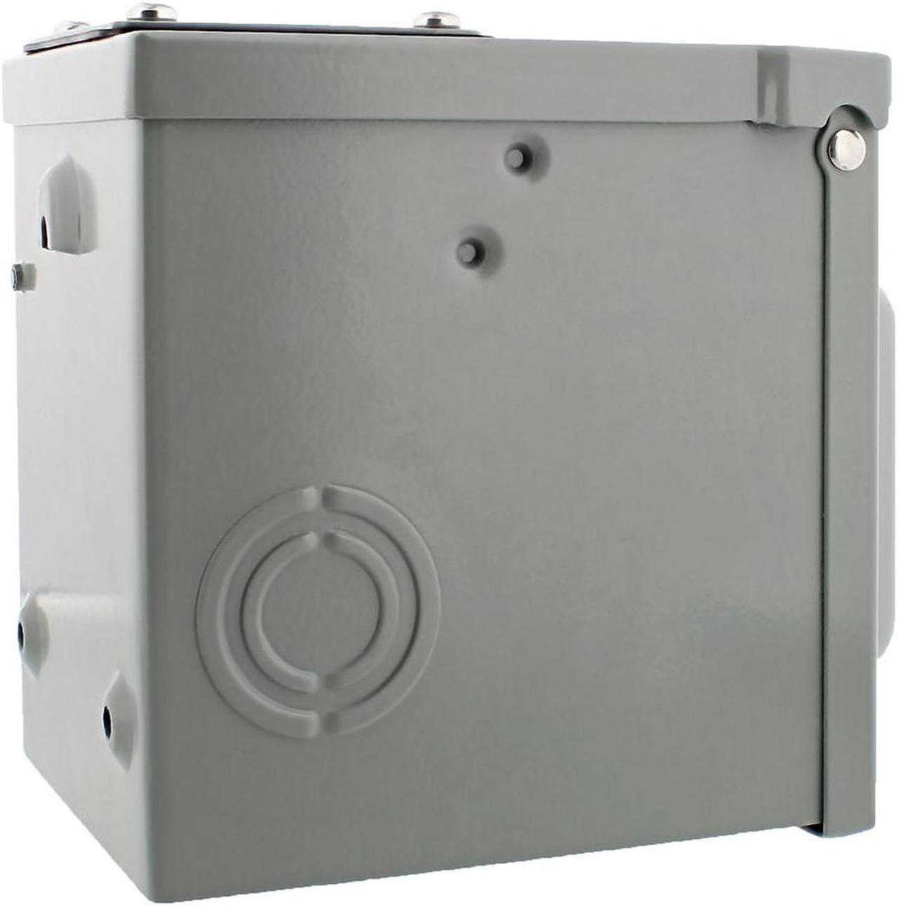 Alt view image 3 of 7 - Dumble RV Breaker Box - RV Electrical Outlet RV Plug Box RV Box 30 Amp RV Panel