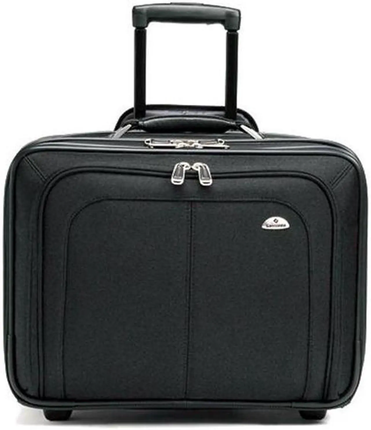 Alt view image 8 of 20 - Samsonite Mobile Office Rolling Notebook Case Nylon 17 1/2 x 9 x 14 Black