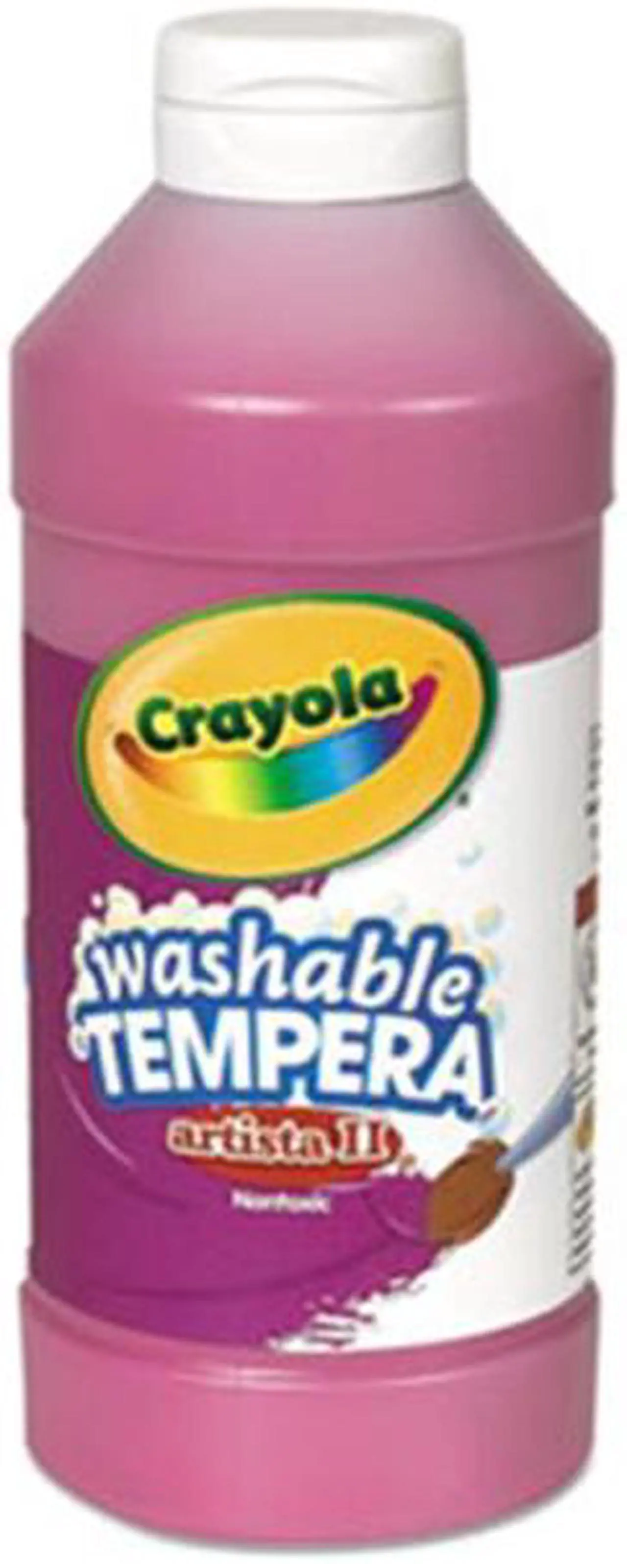Alt view image 3 of 6 - Crayola Artista II Washable Tempera Paint Magenta 16 oz 543115069