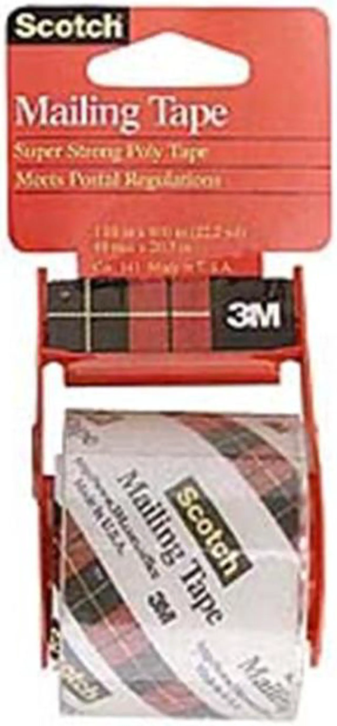 Alt view image 4 of 9 - 3m 2in. x 800in. Clear Scotch Mailing Tape  141