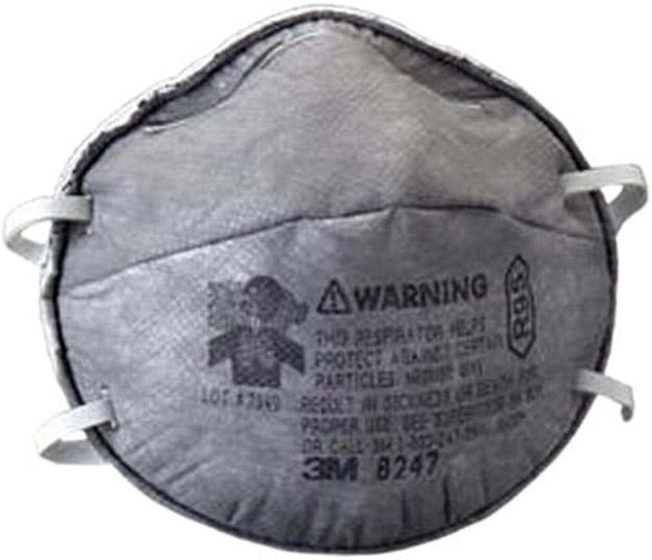 Alt view image 3 of 15 - 3M OH&ESD 142-8247 R95 W-Nuisance Level Organic Vapor Relie