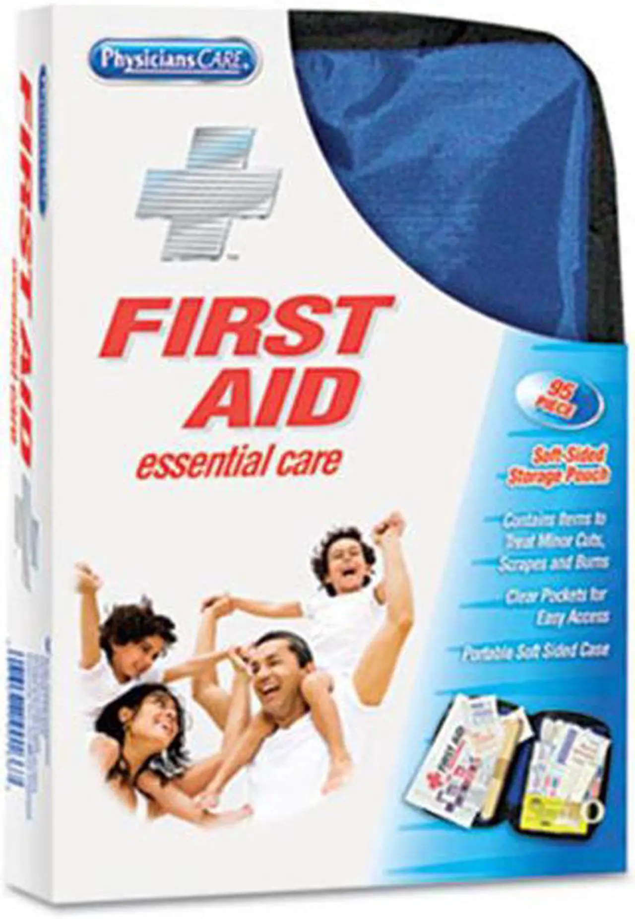Main image of Acme United 90166 Soft Sided First Aid Kit For Up to 10 People, 95 Pieces