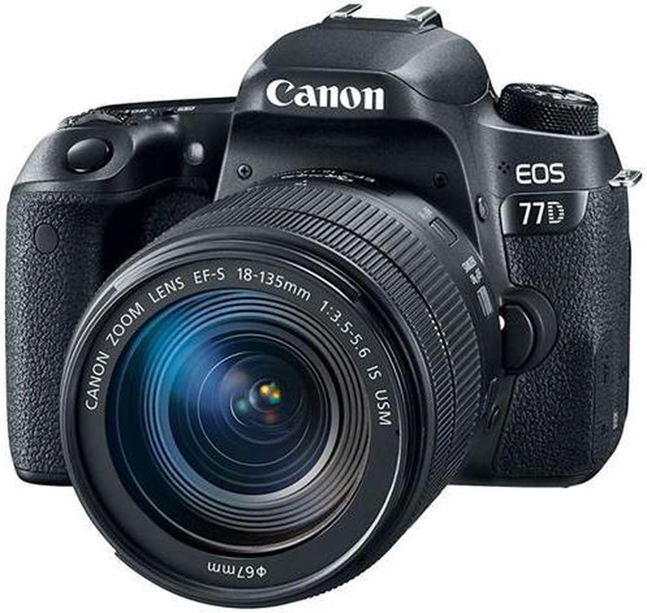 Alt view image 14 of 20 - Canon EOS 77D EF-S 18-135 IS USM Kit