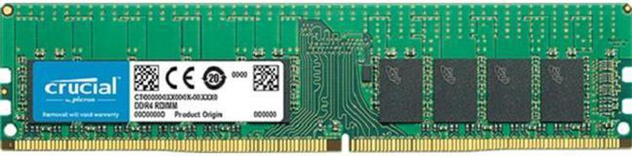 Alt view image 5 of 13 - Crucial CT16G4WFD8213 16Gb Ddr4 2133 Mt/S Pc4-2133 Dr X8 Ecc Unbuff Dimm 288Pin Cl15
