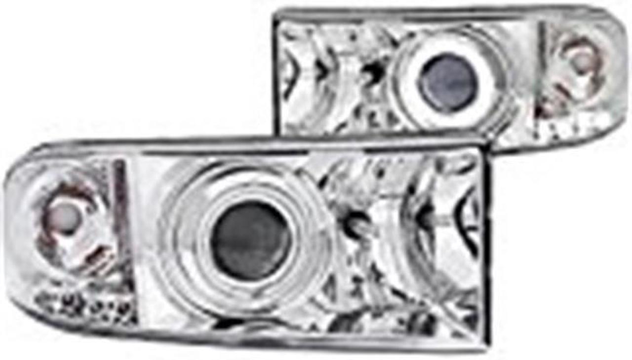 Alt view image 4 of 12 - Anzo USA Headlight Assembly Projector w/Halo