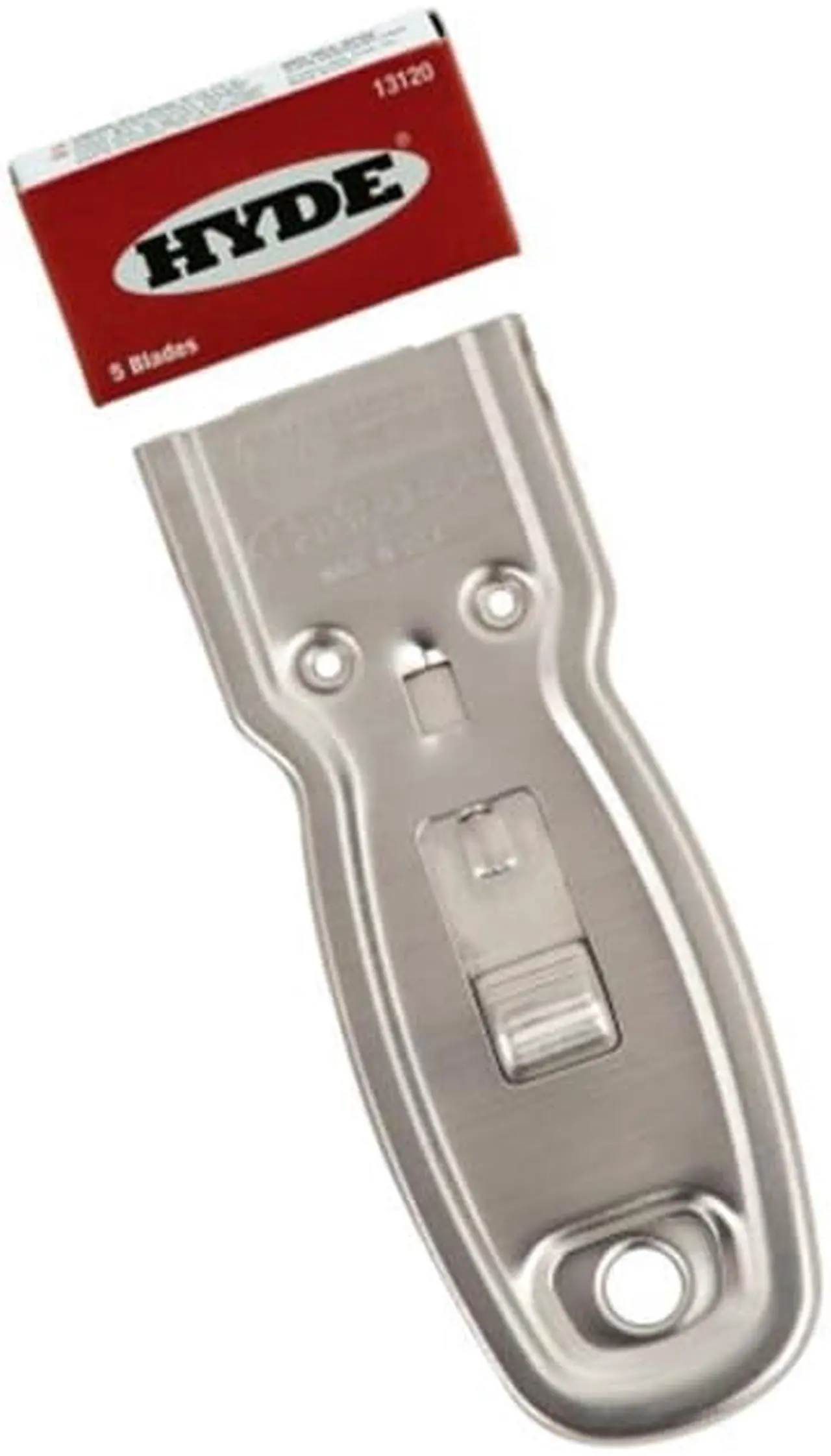 Alt view image 4 of 10 - Hyde 13050 Delta Heavy-Duty Glass Scraper with 5 Blades