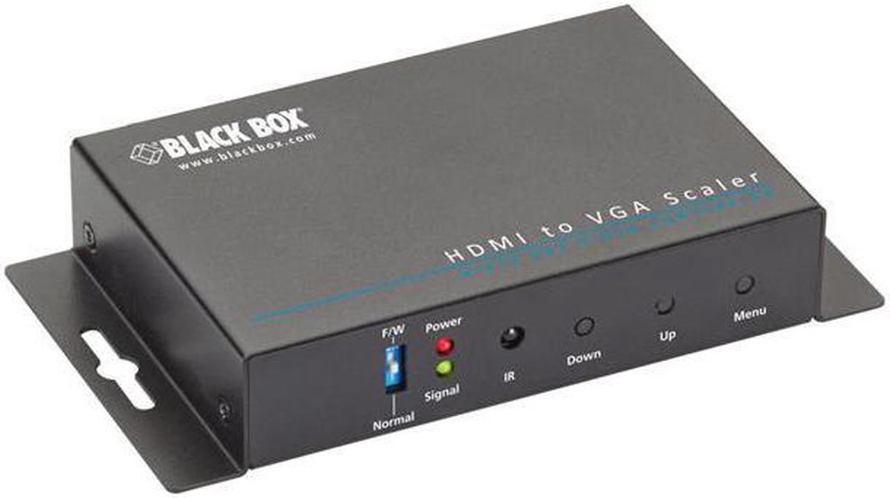 Alt view image 2 of 8 - Black Box AVSC-HDMI-VGA Hdmi-To-Vga Scaler & Converte R With Audio