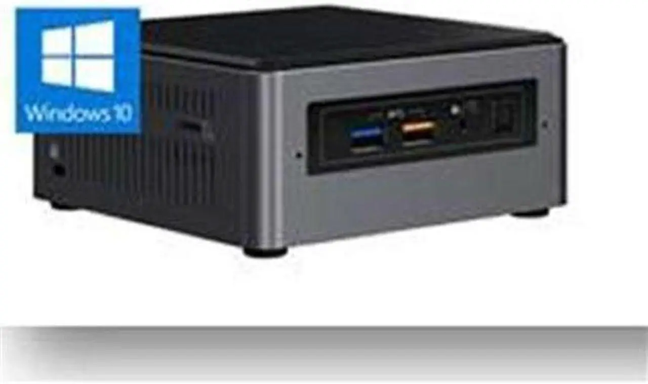 Alt view image 3 of 8 - INTEL NUC 7 HOME MINI PC (NUC7I3BNHXF) - Core i3-7100U, 4 GB RAM, 1 TB HDD, 16 GB Optane, Windows 10 Home