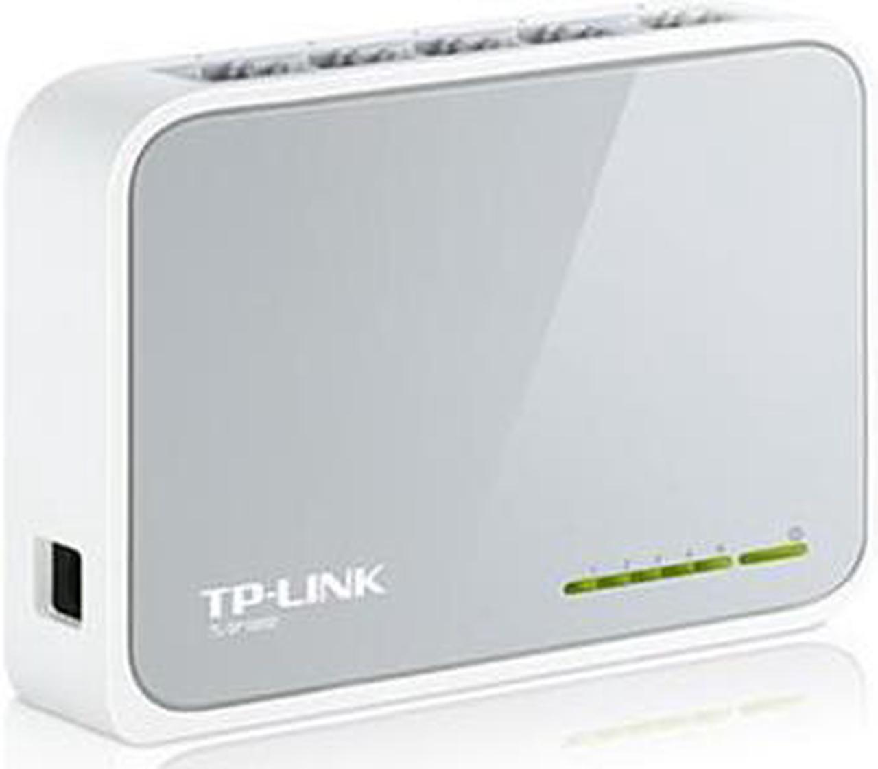 TP Link DW2698 5-Port 10 - 100 Mbps desktop switch, Plastic Case