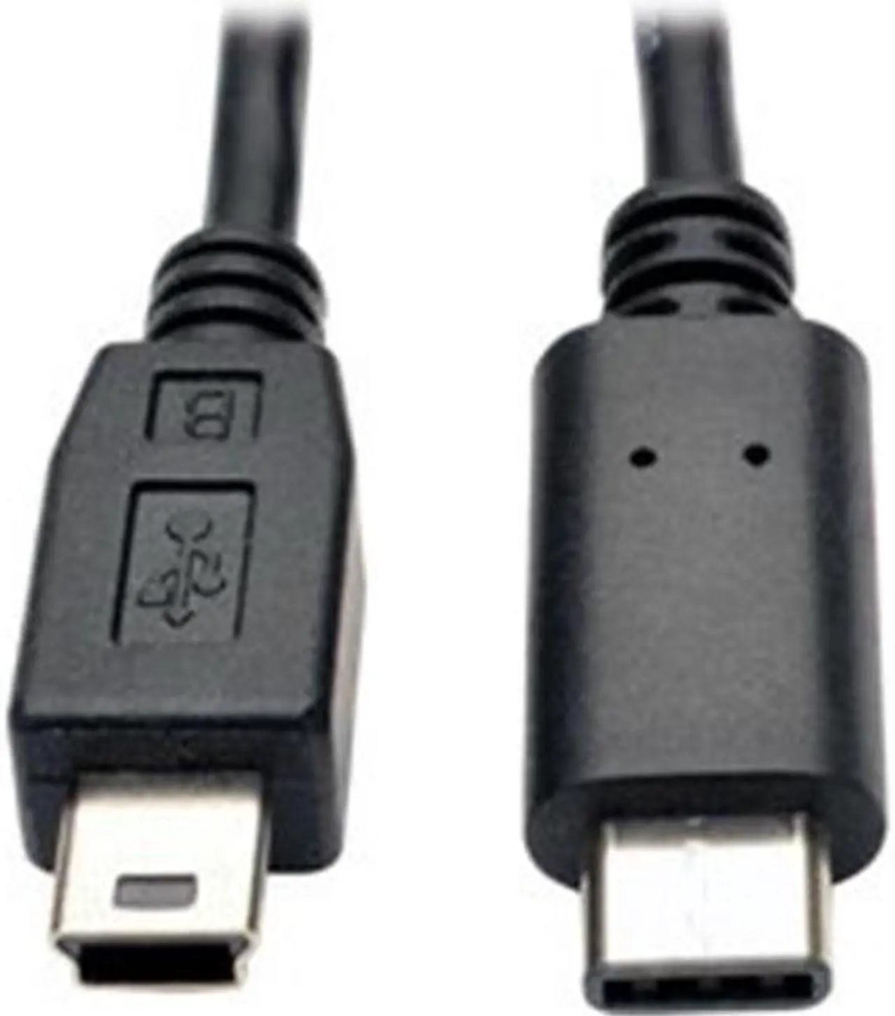 Main image of Tripp Lite U040-006-MINI USB 2.0 Hi-Speed Cable USB 5-Pin Mini-B Male to USB Type-C Male, 6 ft.