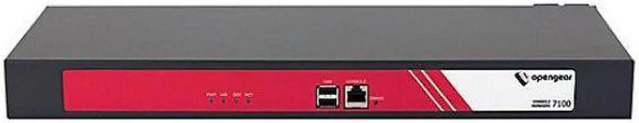 Main image of Opengear 7116 Console Server, 16 Serial Cisco Straight, Single AC Power, 2x Ethernet, 4GB Flash, 2 USB, FIPS140-2 Certified
